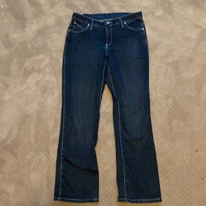 Wrangler Q Baby 11-12x32 dark wash jeans